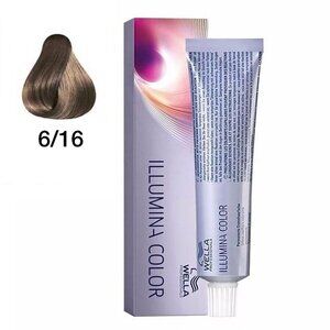 Dark Blonde 6/16 - Wella Illumina Color Permanent Creme Hair Color